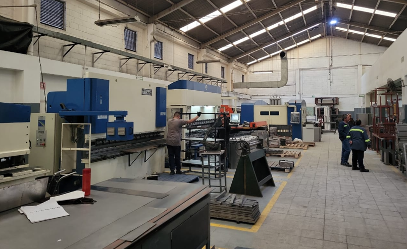 Área de maquinaria metal BAMA